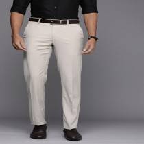 Men's Regular Formal Trouser (cream)