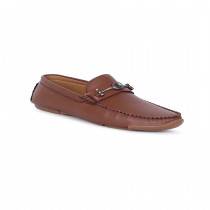 Men's Leather Outdoor Casual Loafer (Brown)