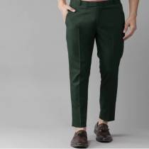 Men's Regular Formal Trouser (Green)