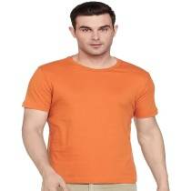 mens slim pure cotton primium T -Shirt (Orange)
